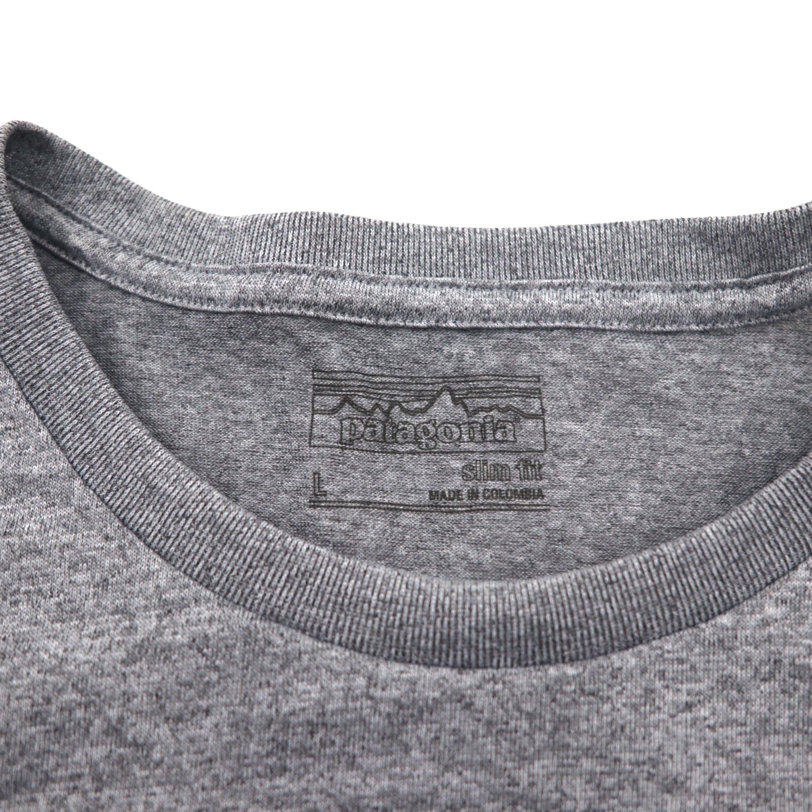 patagonia RESPONSIBLE TEE T-shirt a taschino L Grigio Poliestere 39114