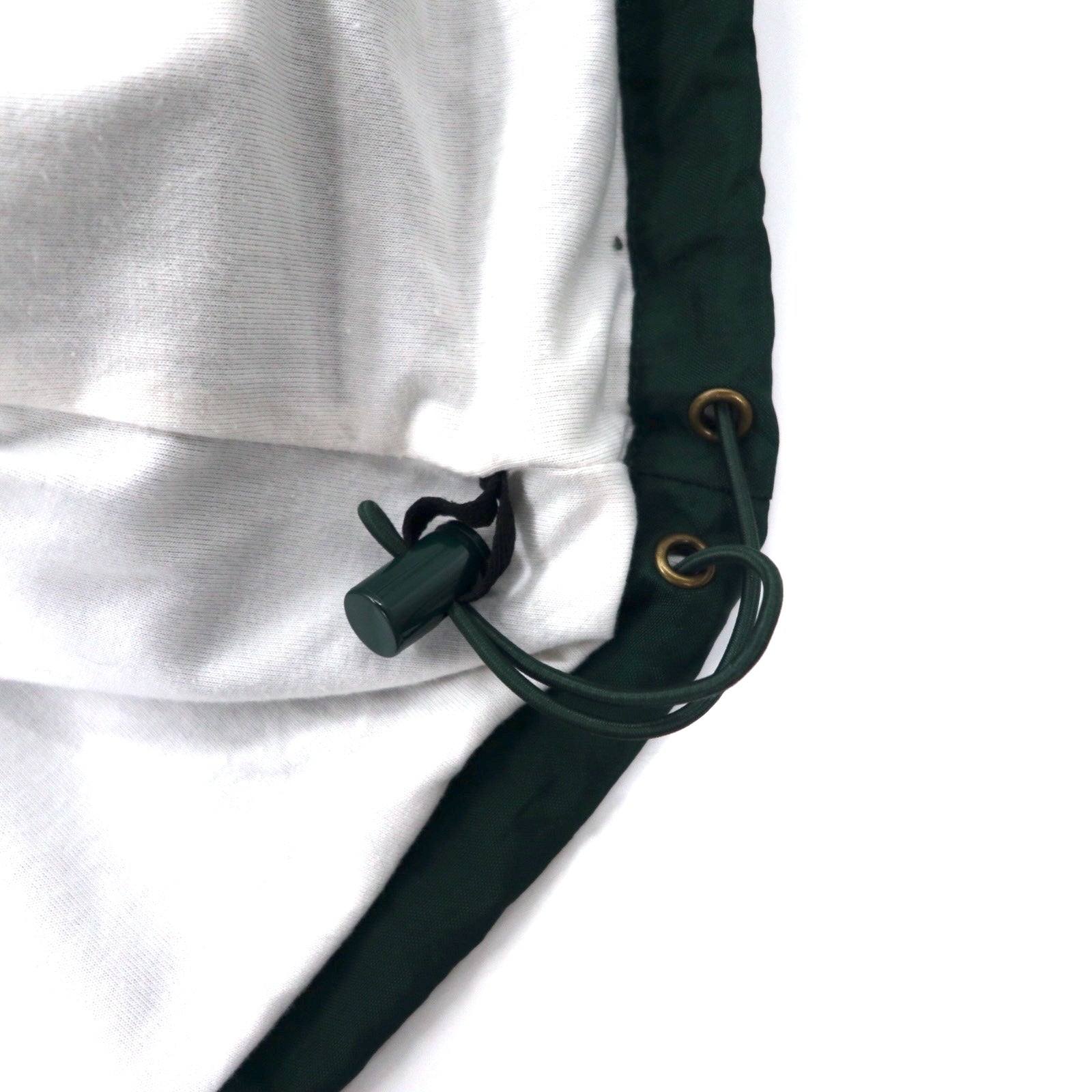 Champion anni '90 - Giacca a vento in nylon a righe, taglia L, verde, stile college ROYSA, oversize