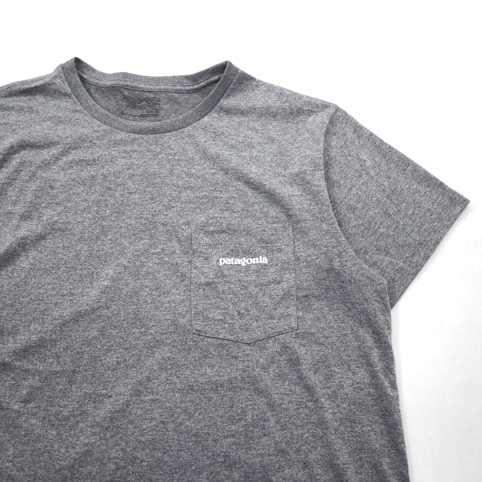 patagonia RESPONSIBLE TEE T-shirt a taschino L Grigio Poliestere 39114
