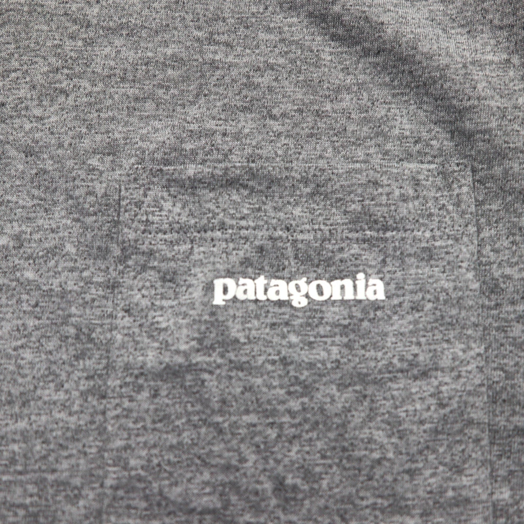 patagonia RESPONSIBLE TEE T-shirt a taschino L Grigio Poliestere 39114