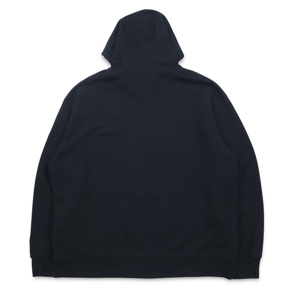 Champion - Felpa Full Zip taglia 4XL nera con logo ricamato, Made in Honduras