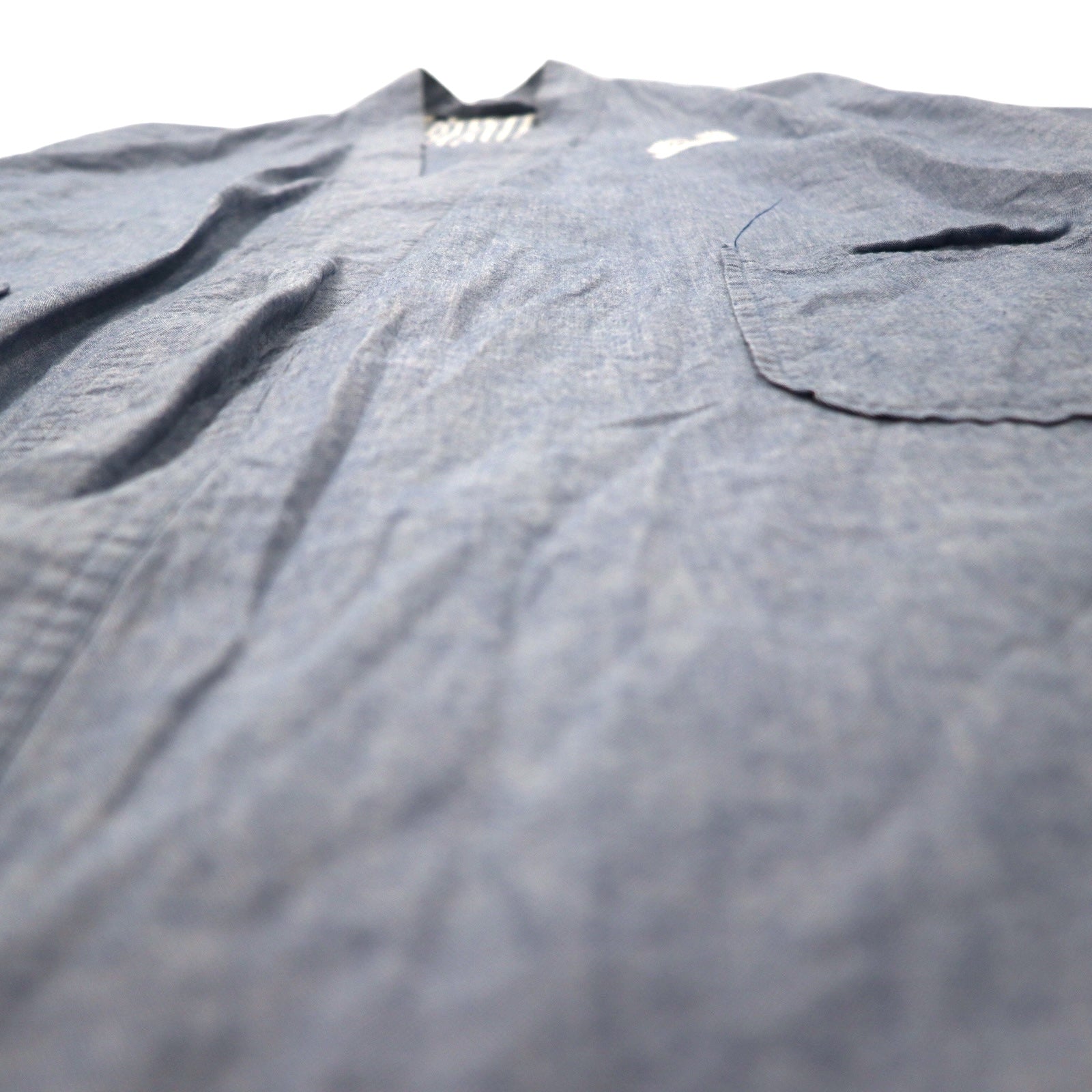 Christian Dior MONSIEUR - Vecchio soprabito in chambray, taglia unica, blu, cotone.