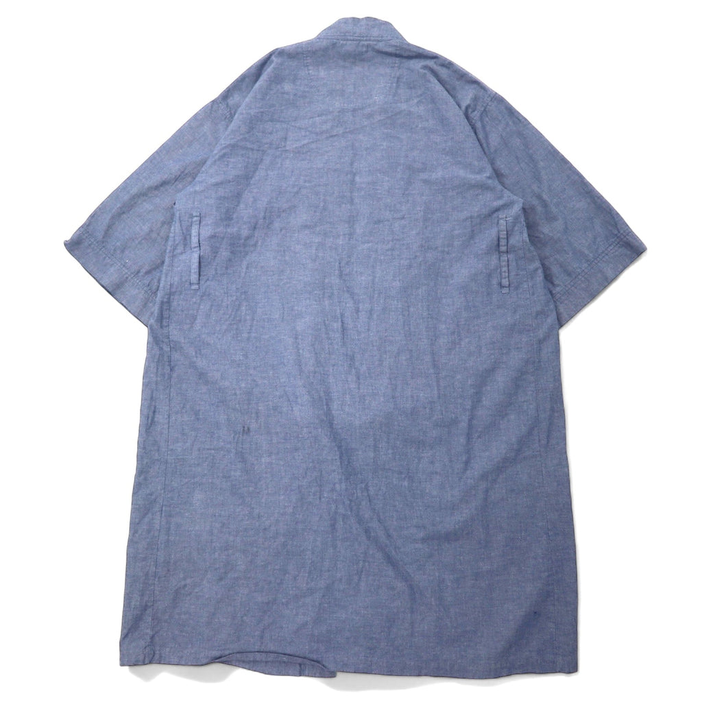 Christian Dior MONSIEUR - Vecchio soprabito in chambray, taglia unica, blu, cotone.