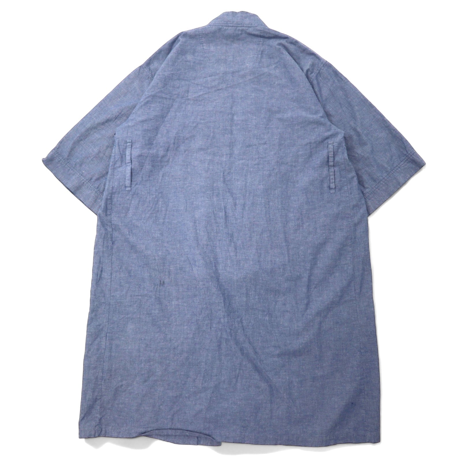 Christian Dior MONSIEUR - Vecchio soprabito in chambray, taglia unica, blu, cotone.