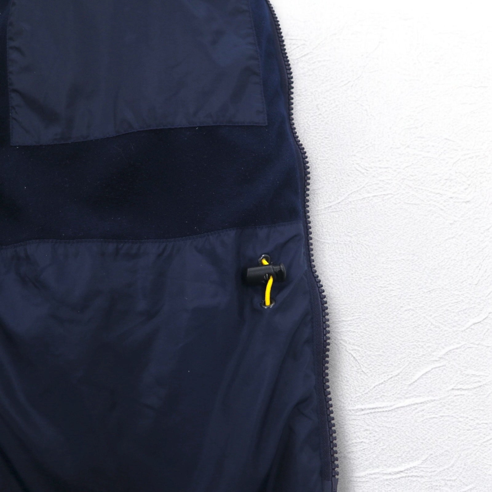Eddie Bauer anni '90 EBTEK GORE-TEX Mountain Parka L Giallo con coulisse, cappuccio staccabile