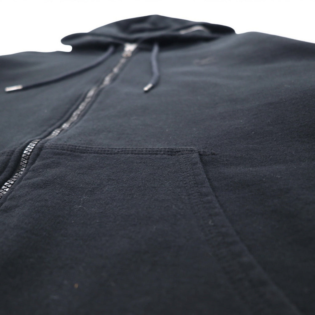 Champion - Felpa Full Zip taglia 4XL nera con logo ricamato, Made in Honduras