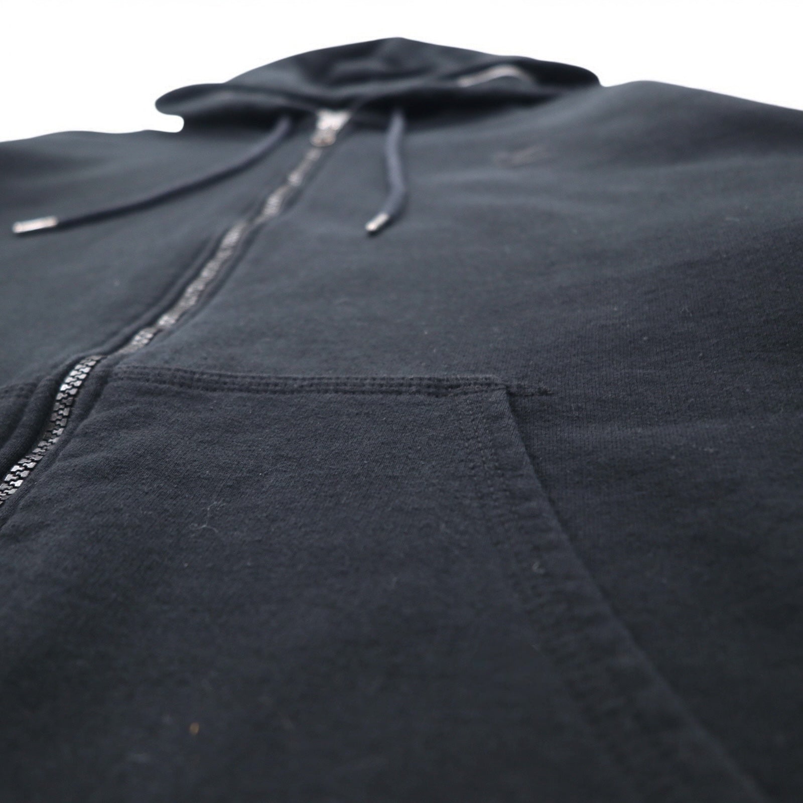 Champion - Felpa Full Zip taglia 4XL nera con logo ricamato, Made in Honduras