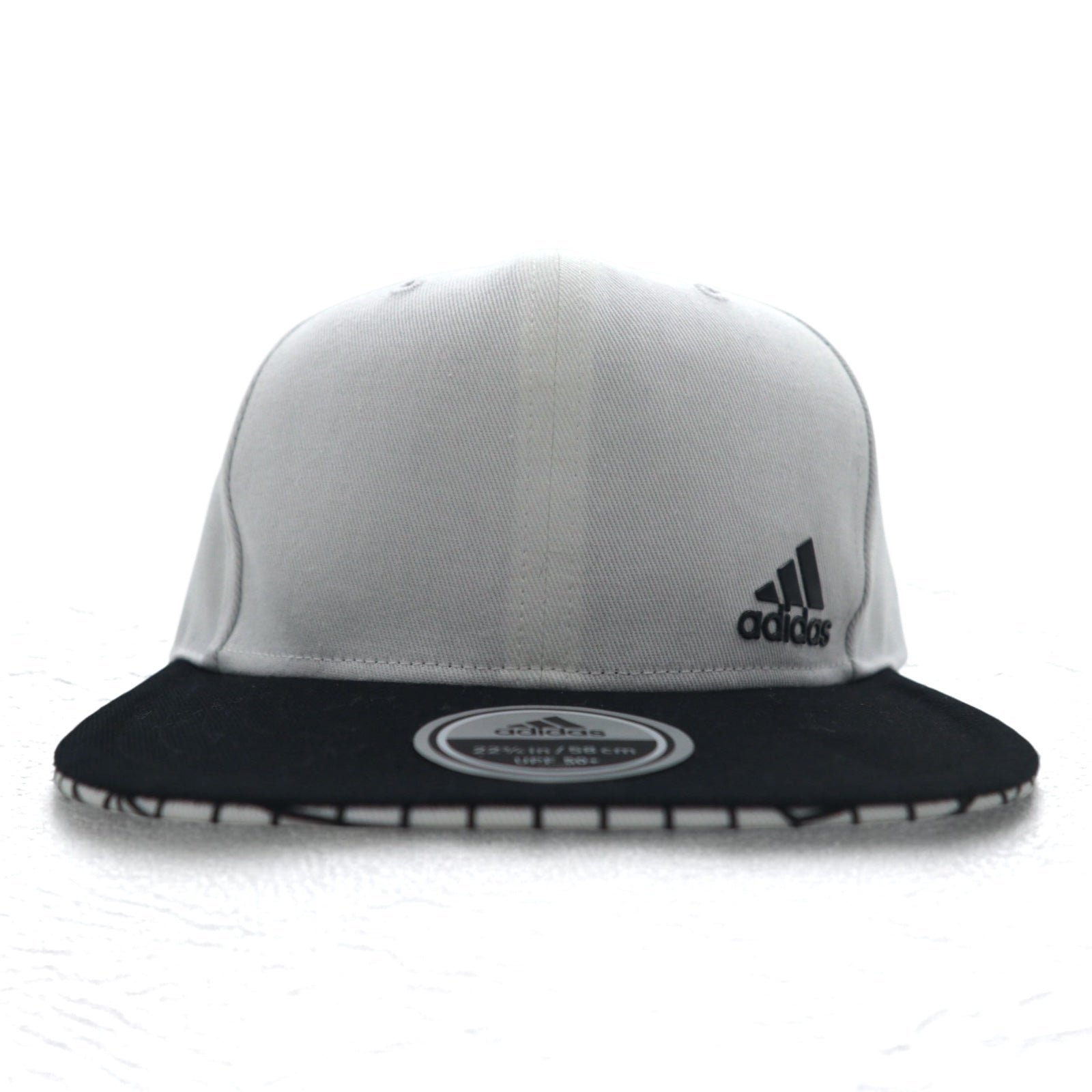 adidas Berretto da baseball snapback 58cm bianco UPF 50+ S97599 Nuovo