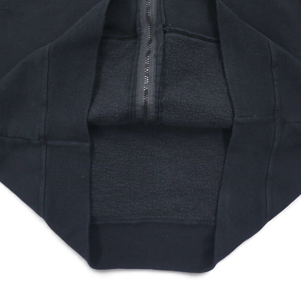 Champion - Felpa Full Zip taglia 4XL nera con logo ricamato, Made in Honduras