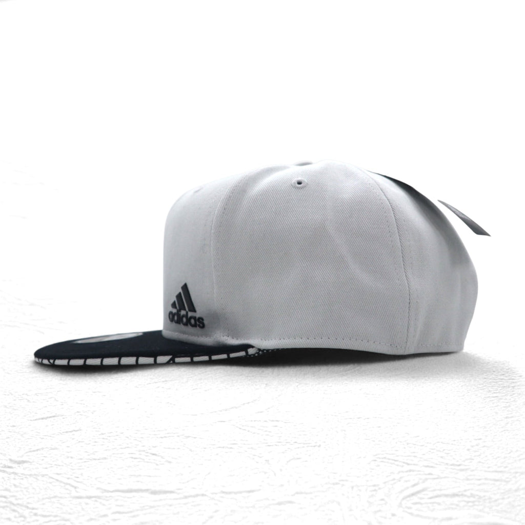 adidas Berretto da baseball snapback 58cm bianco UPF 50+ S97599 Nuovo