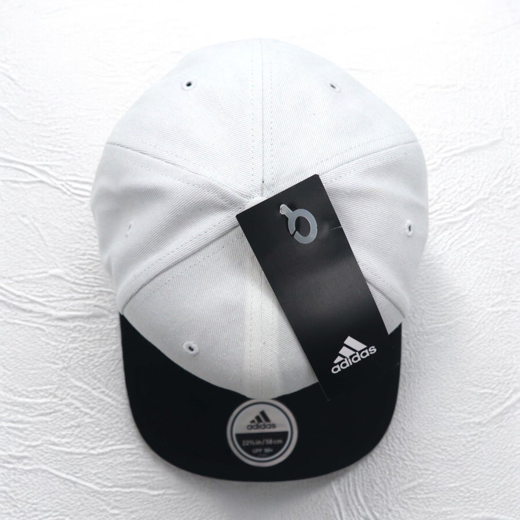 adidas Berretto da baseball snapback 58cm bianco UPF 50+ S97599 Nuovo