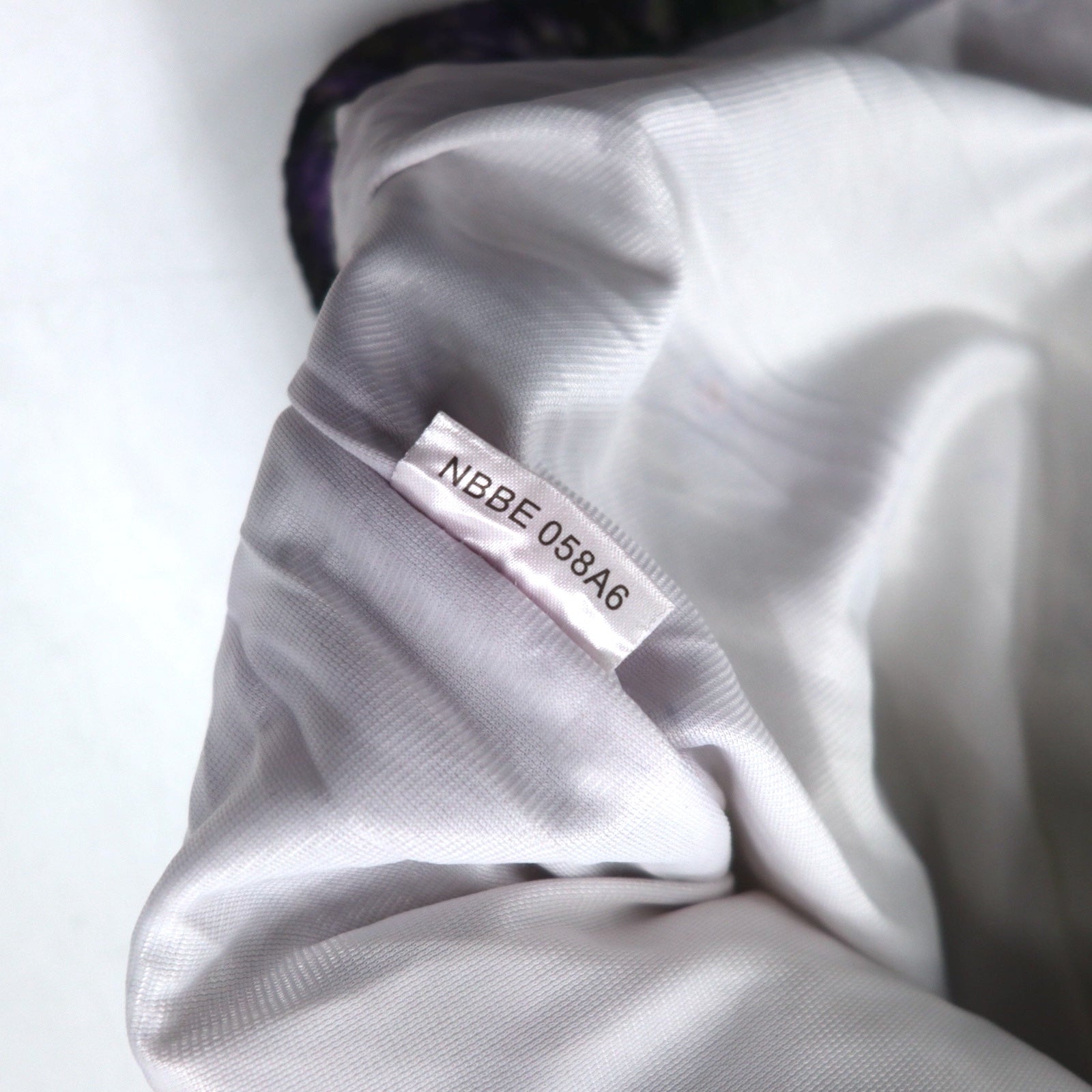 BEIMAR Giacca a Vento Tie-Dye S Bianco Viola Verde Nylon Coulisse