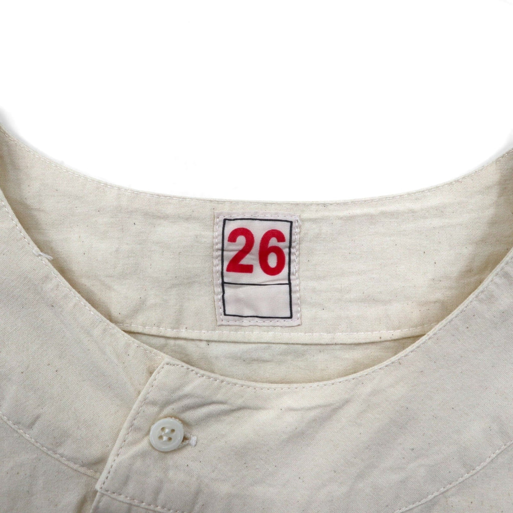 French Farmers Shirt フランス ファーマーズシャツ XL ホワイト 生成り コットン 未使用品 レプリカ