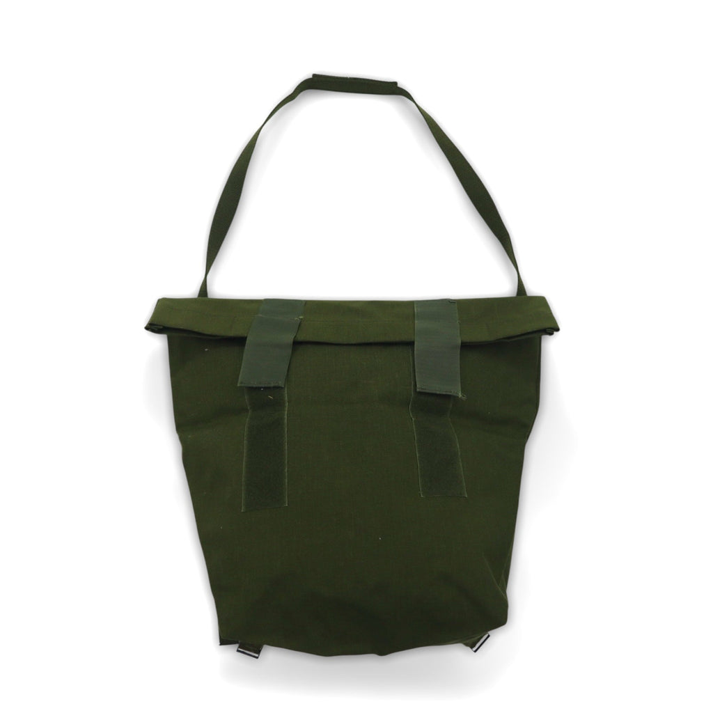 Danish Army Esercito Danese anni '80 Borsa messenger roll-top 2WAY Kaki Deadstock Nuova