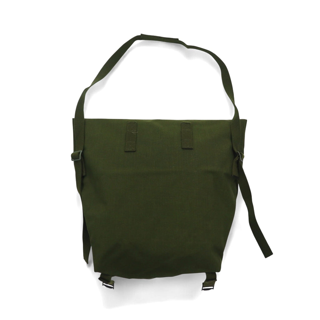 Danish Army Esercito Danese anni '80 Borsa messenger roll-top 2WAY Kaki Deadstock Nuova