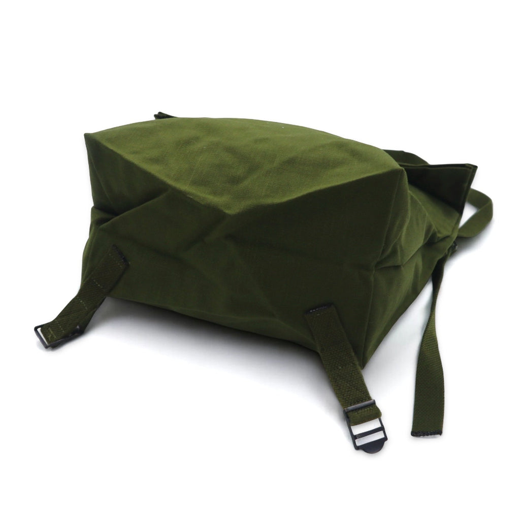Danish Army Esercito Danese anni '80 Borsa messenger roll-top 2WAY Kaki Deadstock Nuova