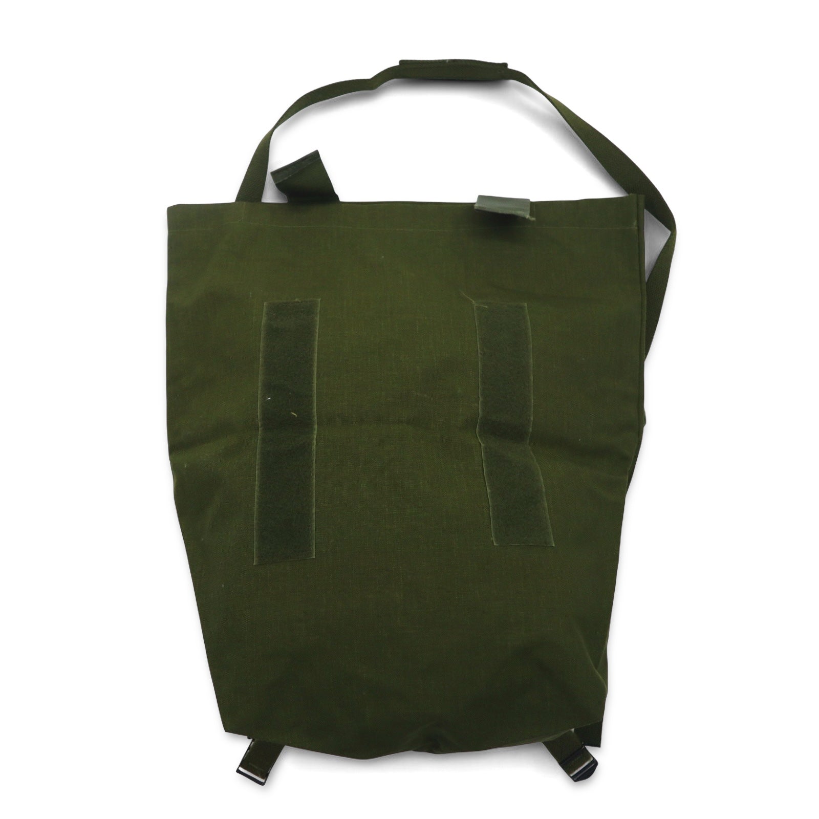 Danish Army デンマーク軍 80年代 2WAY ロールトップ メッセンジャーバッグ カーキ デッドストック 未使用品
