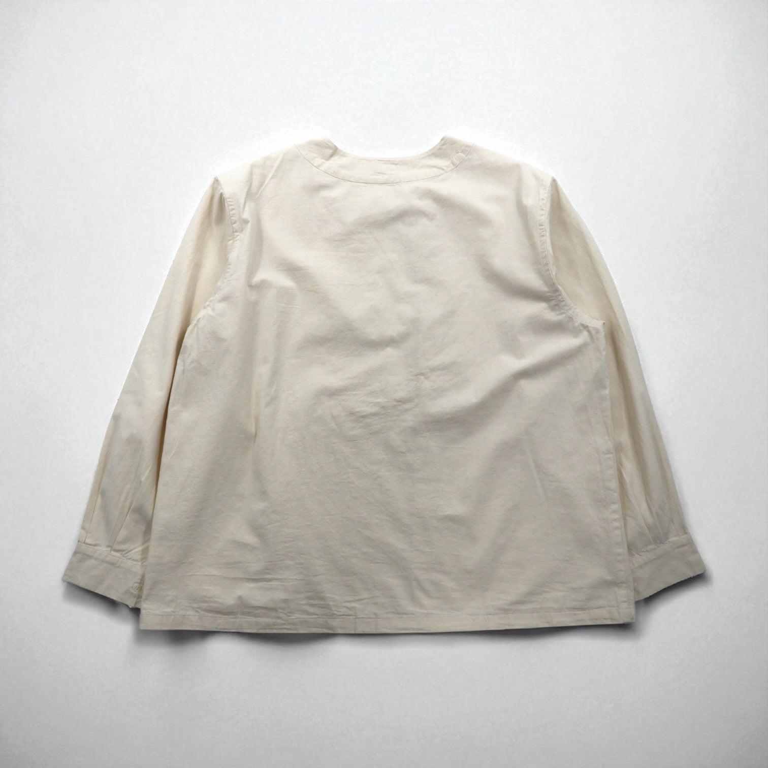 French Farmers Shirt フランス ファーマーズシャツ XL ホワイト 生成り コットン 未使用品 レプリカ