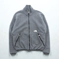 THE NORTH FACE 90年代 フルジップ フリースジャケット M グレー ベンチレーション