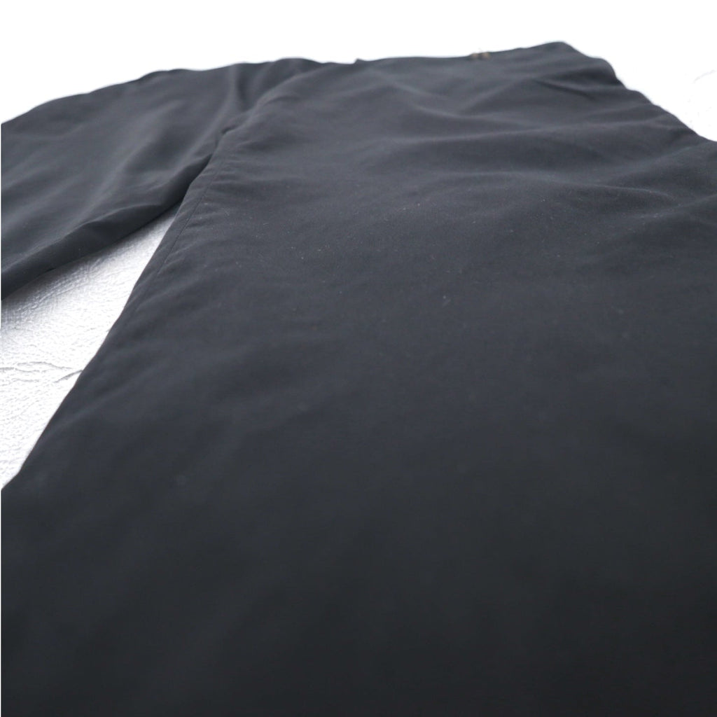 HUGO BOSS ルーマニア製 ワイド イージーパンツ 2XL ブラック ナイロン HORST