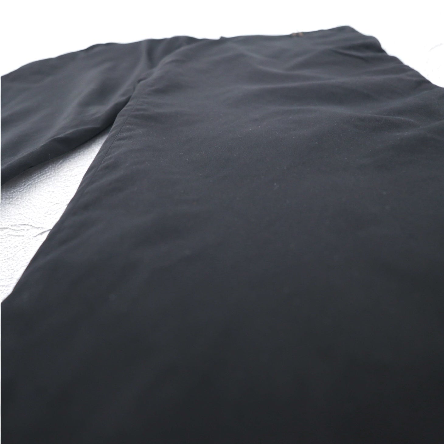 HUGO BOSS ルーマニア製 ワイド イージーパンツ 2XL ブラック ナイロン HORST
