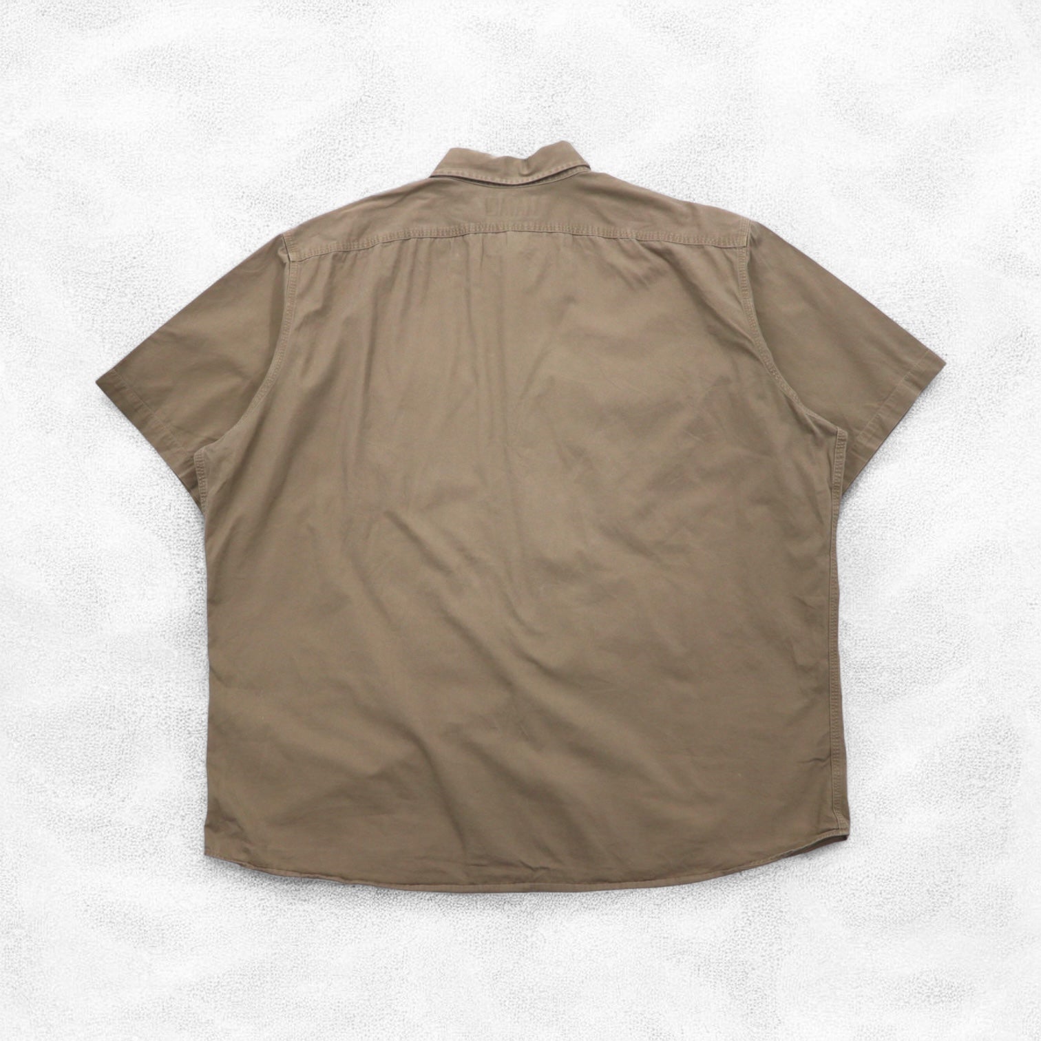 Polo by Ralph Lauren 90年代 ビッグサイズ 半袖 シャツ 2XL ベージュ コットン 胸ポケット