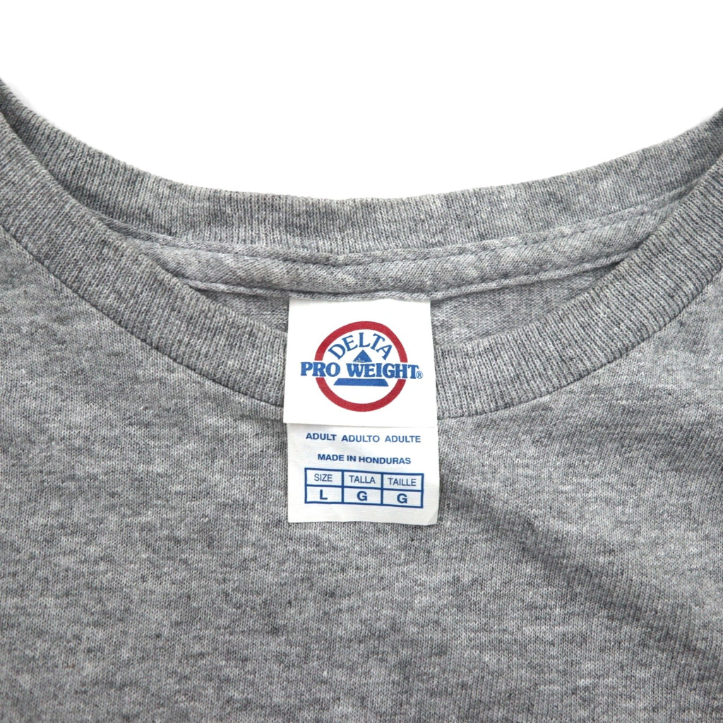 LOONEY TUNES ルーニー・テューンズ T-shirt L Grigio Stampa personaggi DELTA PRO WEIGHT