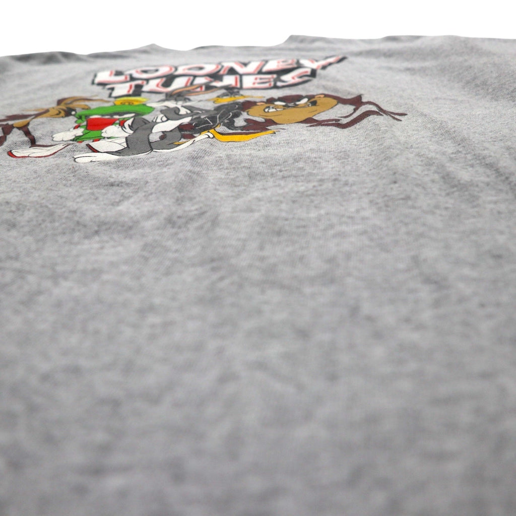 LOONEY TUNES ルーニー・テューンズ T-shirt L Grigio Stampa personaggi DELTA PRO WEIGHT