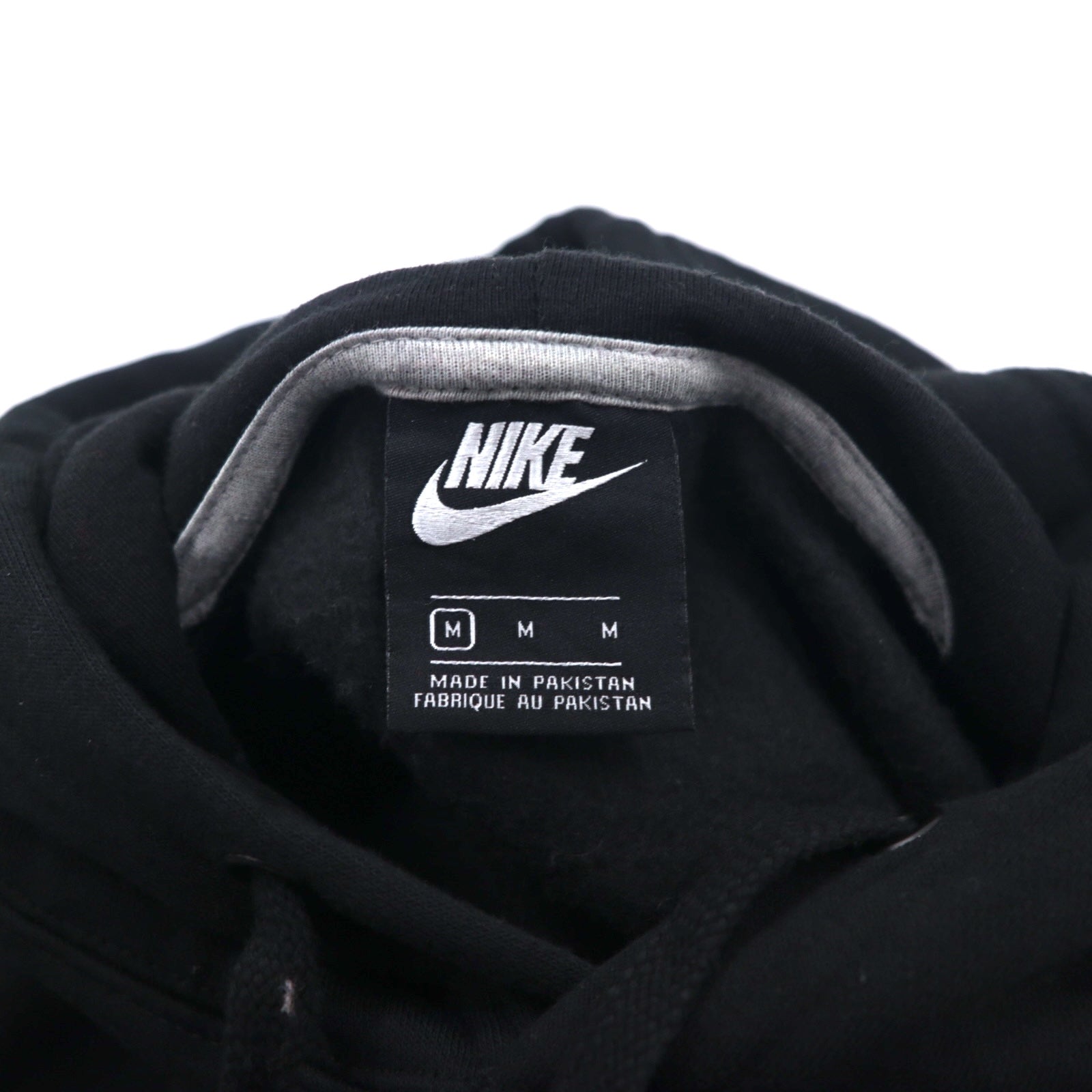 NIKE Felpa con cappuccio pullover M Nera JUST DO IT HOODIE 928717-451 Prodotto in Pakistan