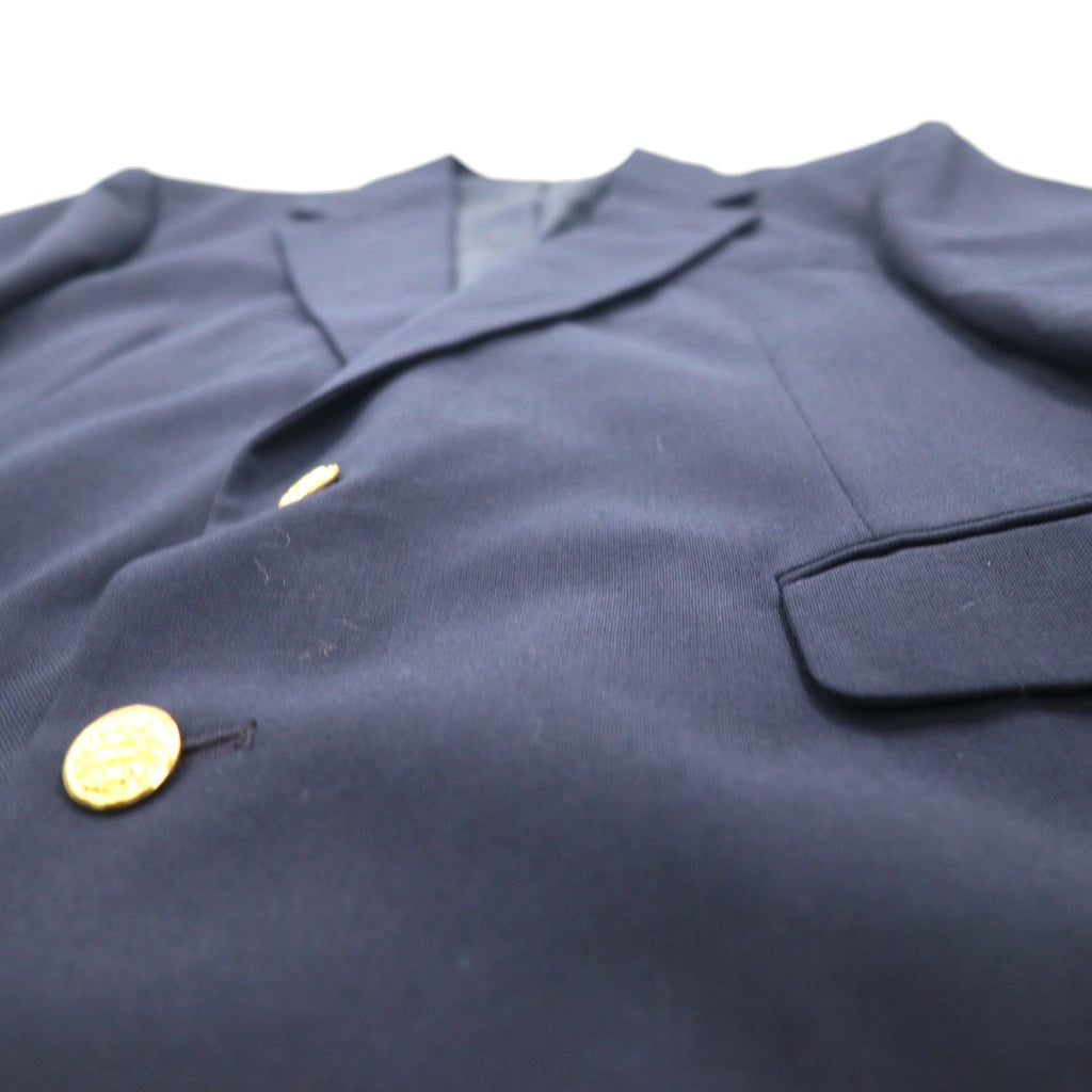 80s USA Vintage Ivy Blazer HAGGER 2B ブレザー テーラードジャケット XL 金ボタン 紺ブレ 80年代 USA製