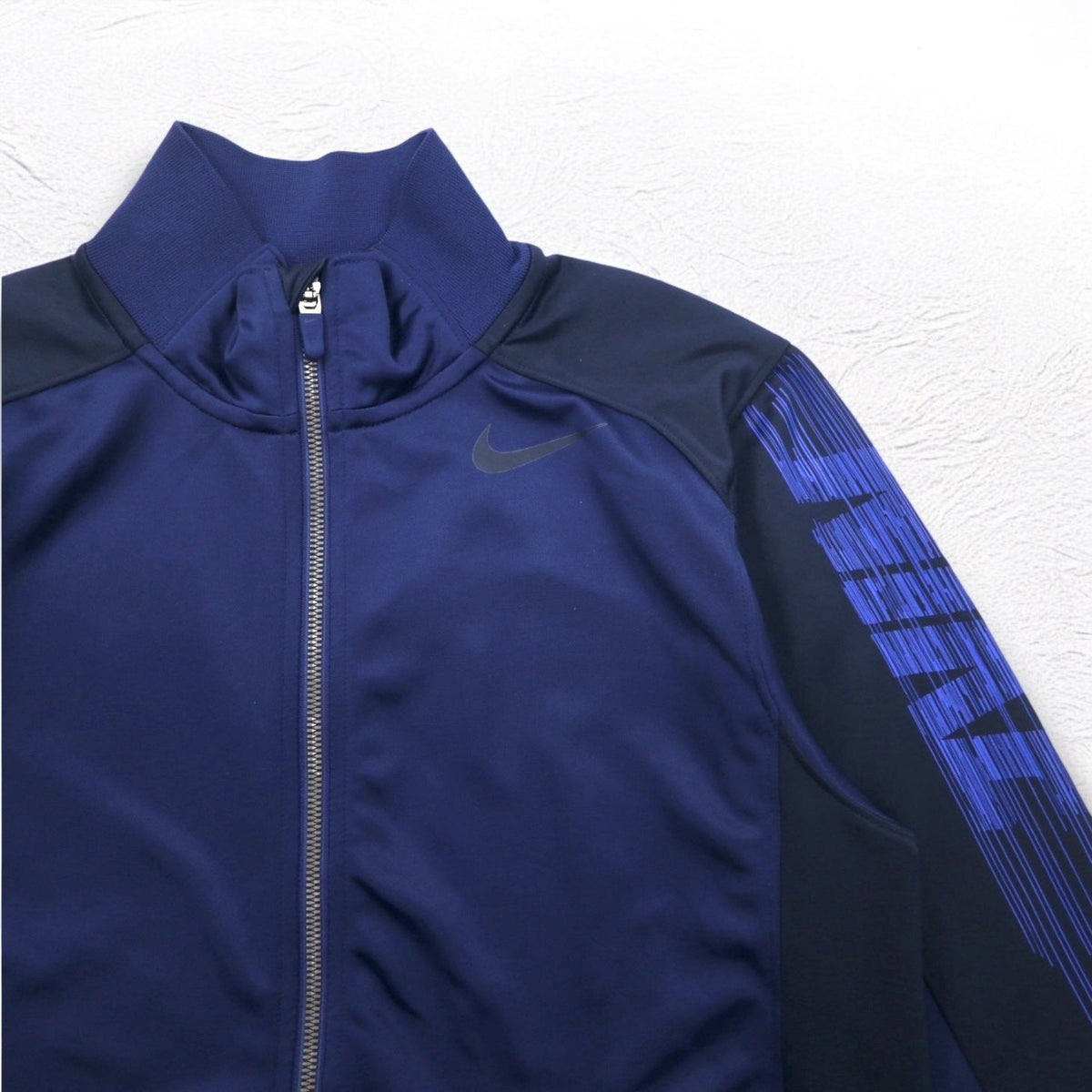 NIKE Tuta Track Jacket S Blu Navy Swoosh DRI-FIT 638985-410