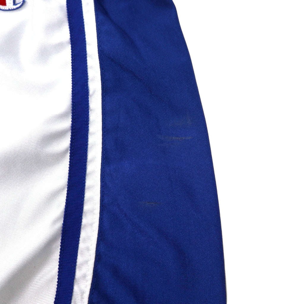 Champion made in USA anni '80 pantaloncini da basket taglia 36 in nylon bianco
