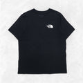 THE NORTH FACE バックロゴプリント Tシャツ L ブラック コットン US規格