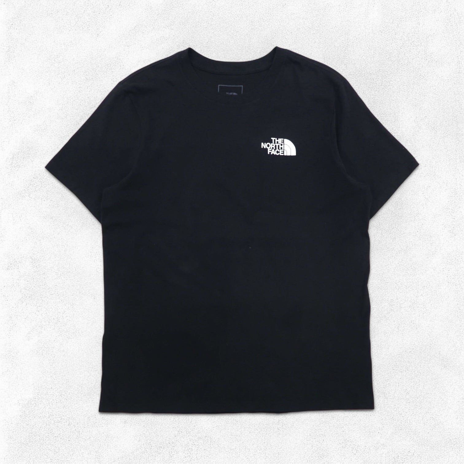 THE NORTH FACE バックロゴプリント Tシャツ L ブラック コットン US規格