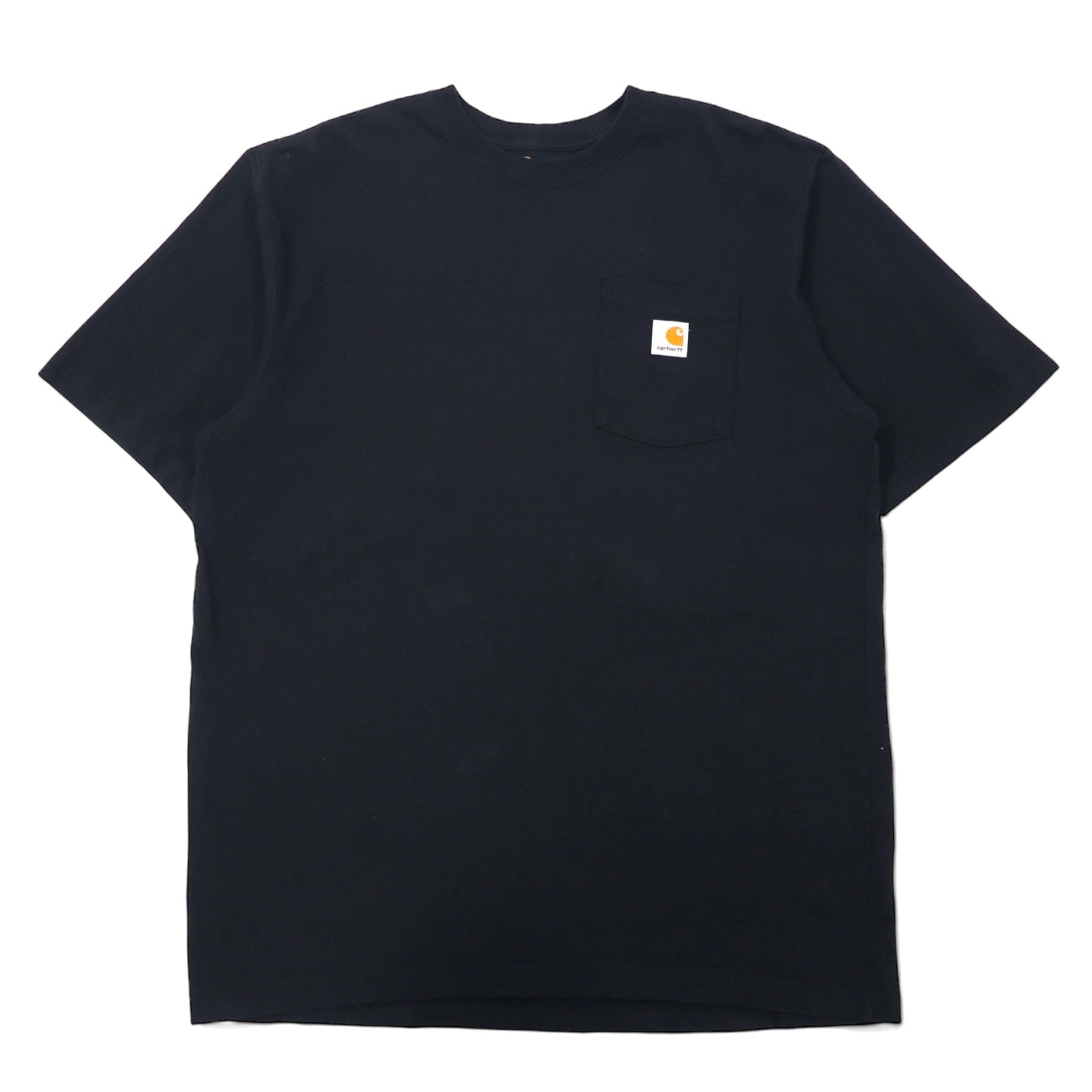 Carhartt T-shirt con taschino taglia L TALL nero in cotone ORIGINAL FIT