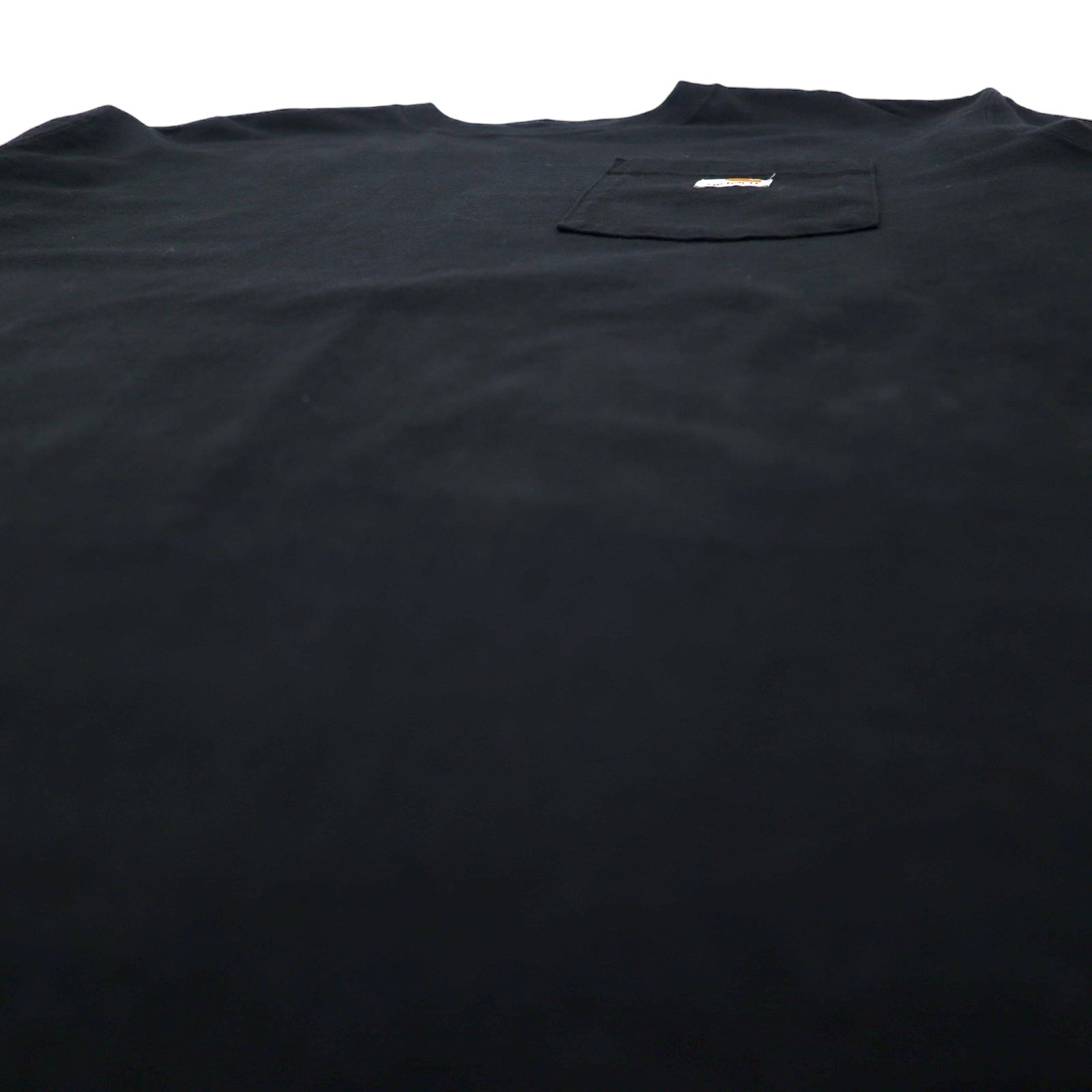Carhartt T-shirt con taschino taglia L TALL nero in cotone ORIGINAL FIT