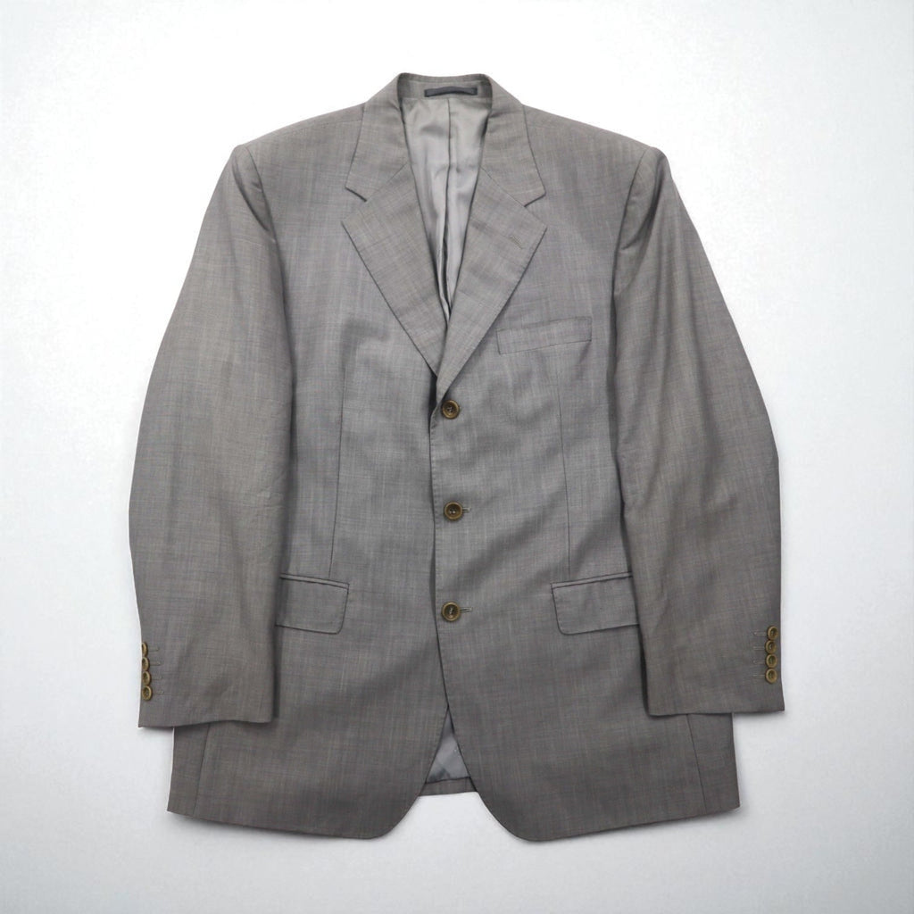 YVES SAINT LAURENT 90年代 テーラードジャケット 3B ブレザー XL ウール pour homme 子羊毛 モヘア混 Mario Zegna