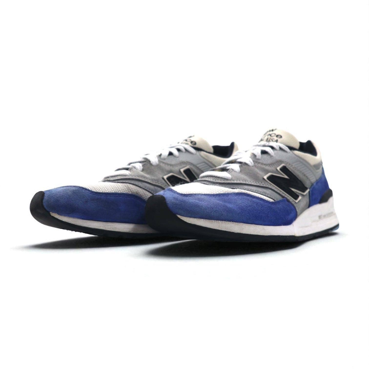 new balance Made in USA M997 OGA sneakers in suede 27.5cm blue grey leather mesh