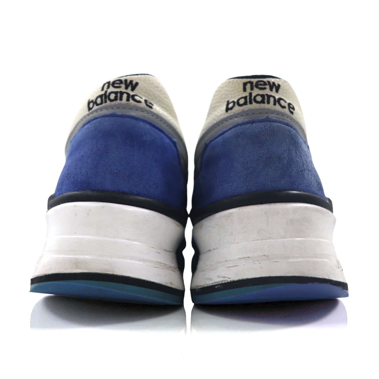 new balance Made in USA M997 OGA sneakers in suede 27.5cm blue grey leather mesh