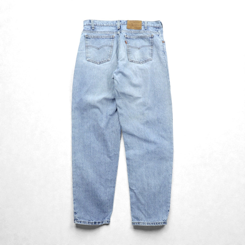 Levi's 90年代 USA製 550 バギー RELAXED FIT テーパード デニムパンツ ジーンズ L インディゴ 40550-0289
