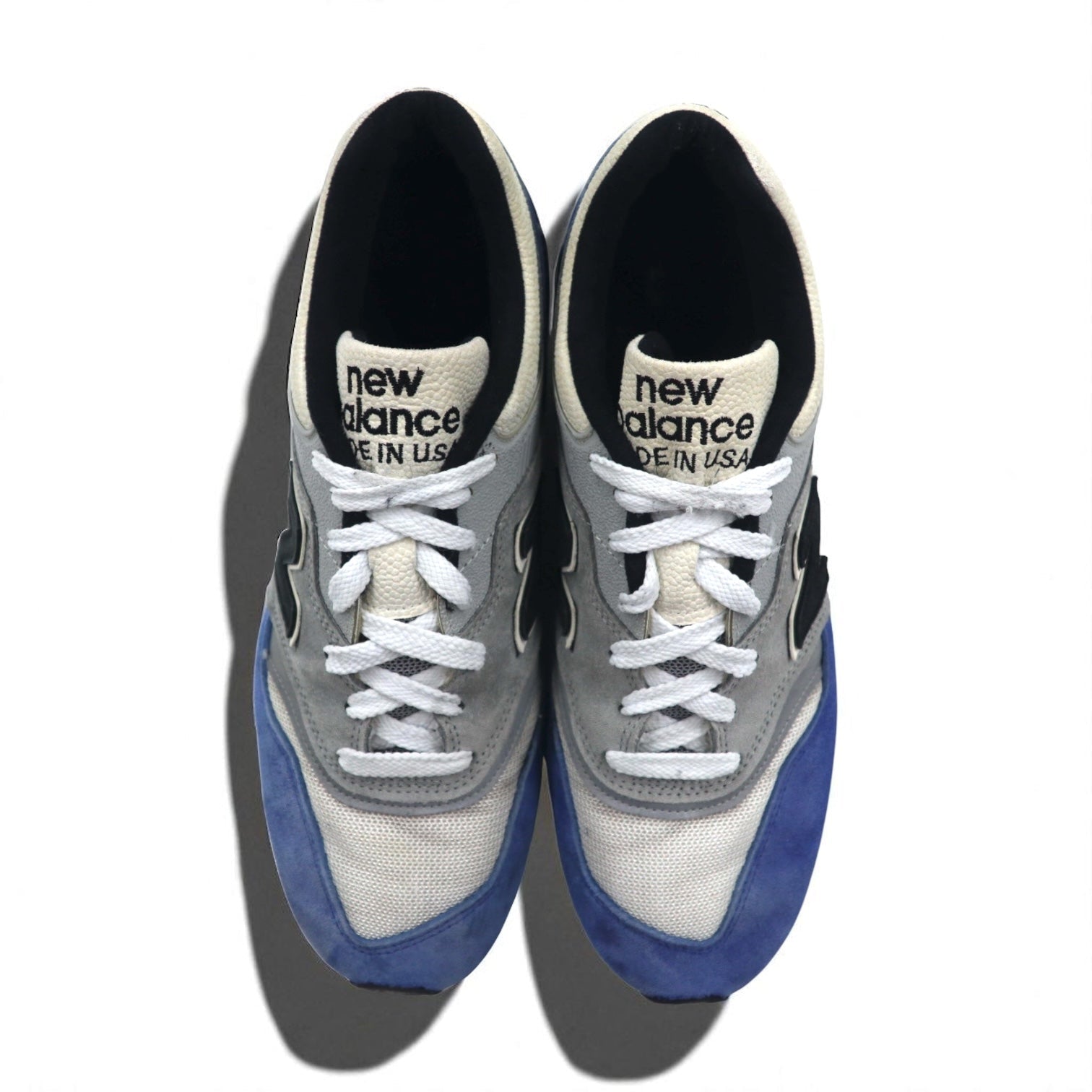 new balance Made in USA M997 OGA sneakers in suede 27.5cm blue grey leather mesh