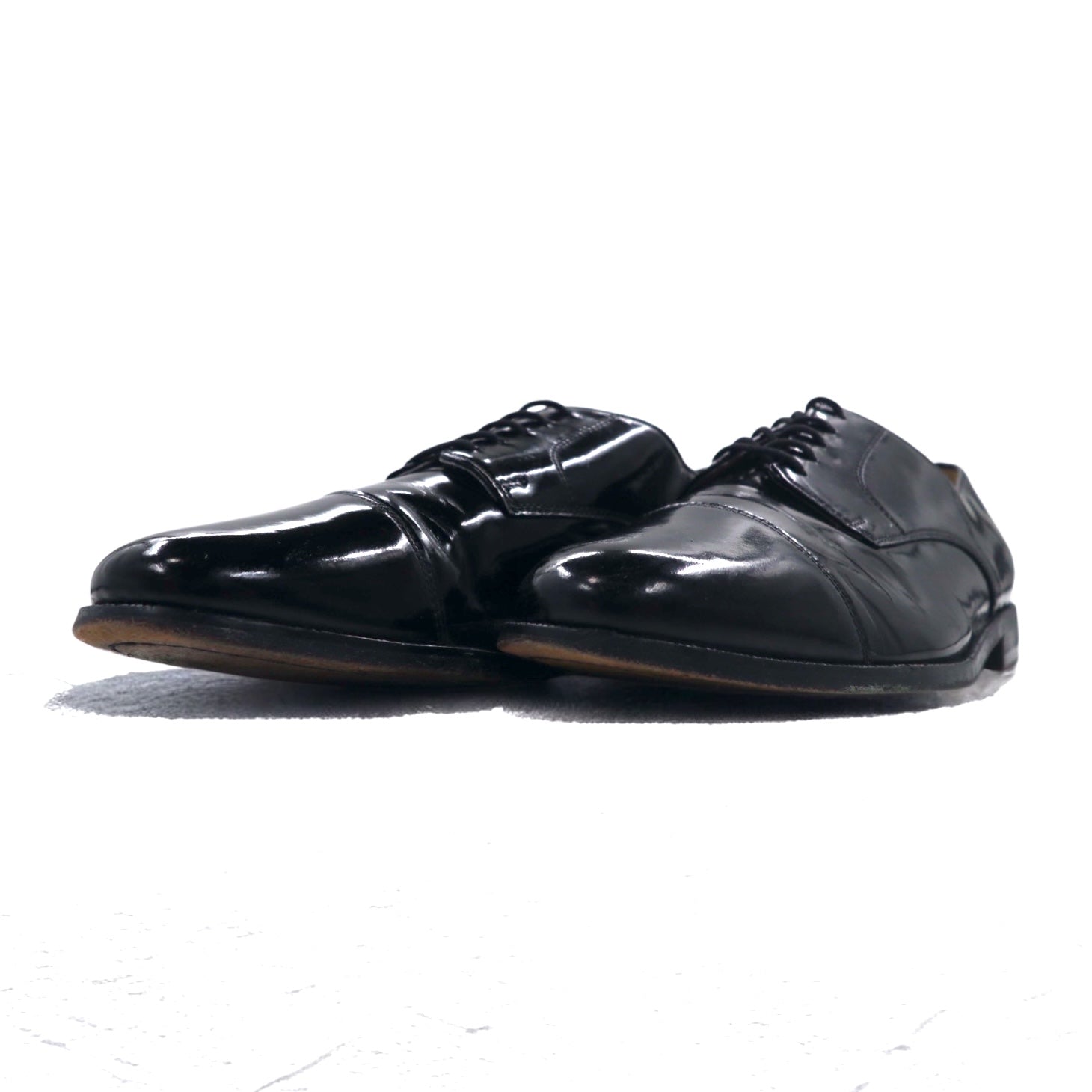 COLE HAAN Scarpe stringate eleganti con punta dritta 28.5cm nere in pelle CALDWELL 08330