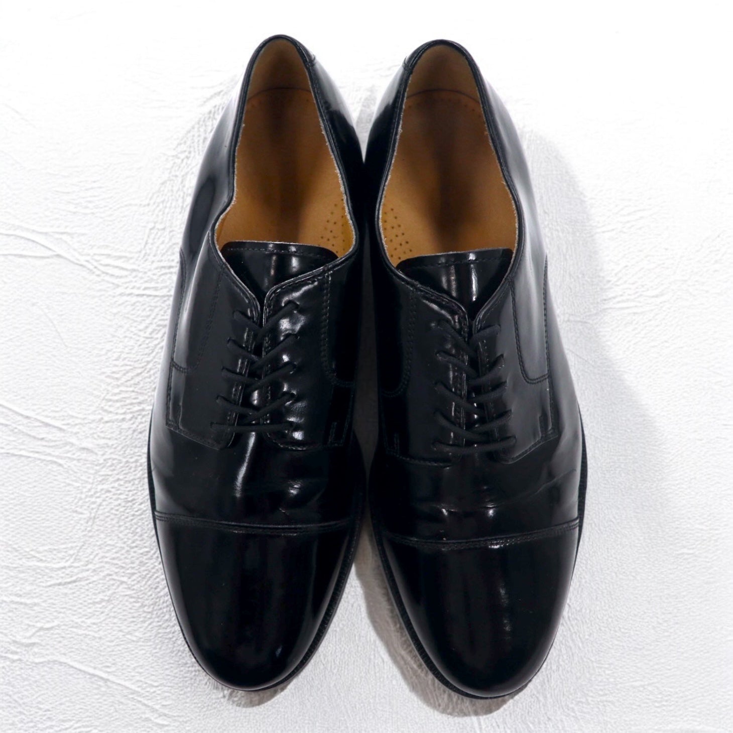 COLE HAAN Scarpe stringate eleganti con punta dritta 28.5cm nere in pelle CALDWELL 08330