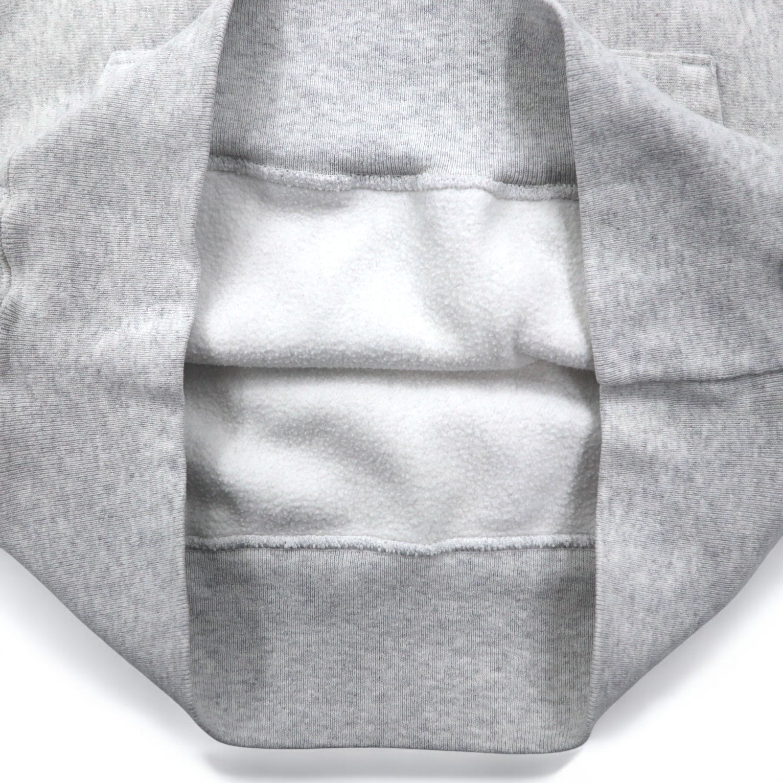 Champion Reverse Weave Felpa con Cappuccio L Grigio Etichetta Blu Riproduzione Prodotto in Honduras