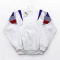 Mr DEPORTE ( asics ) 90年代 トラックジャケット ジャージ XL ホワイト ポリエステル 未使用品