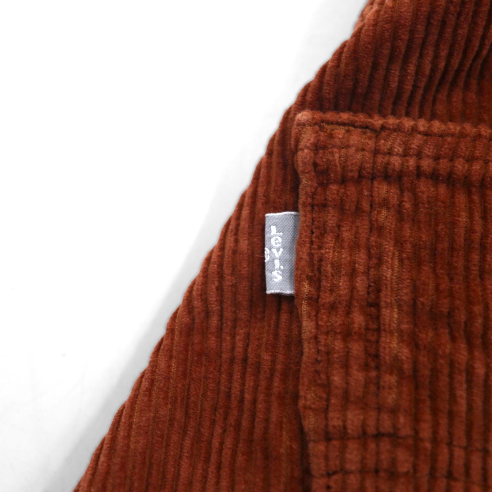 Levi's SILVER TAB ルーズフィット コーデュロイ カーゴパンツ M ブラウン LOOSE CARGOS BROWN CORDUROY ワイド A5666-0002