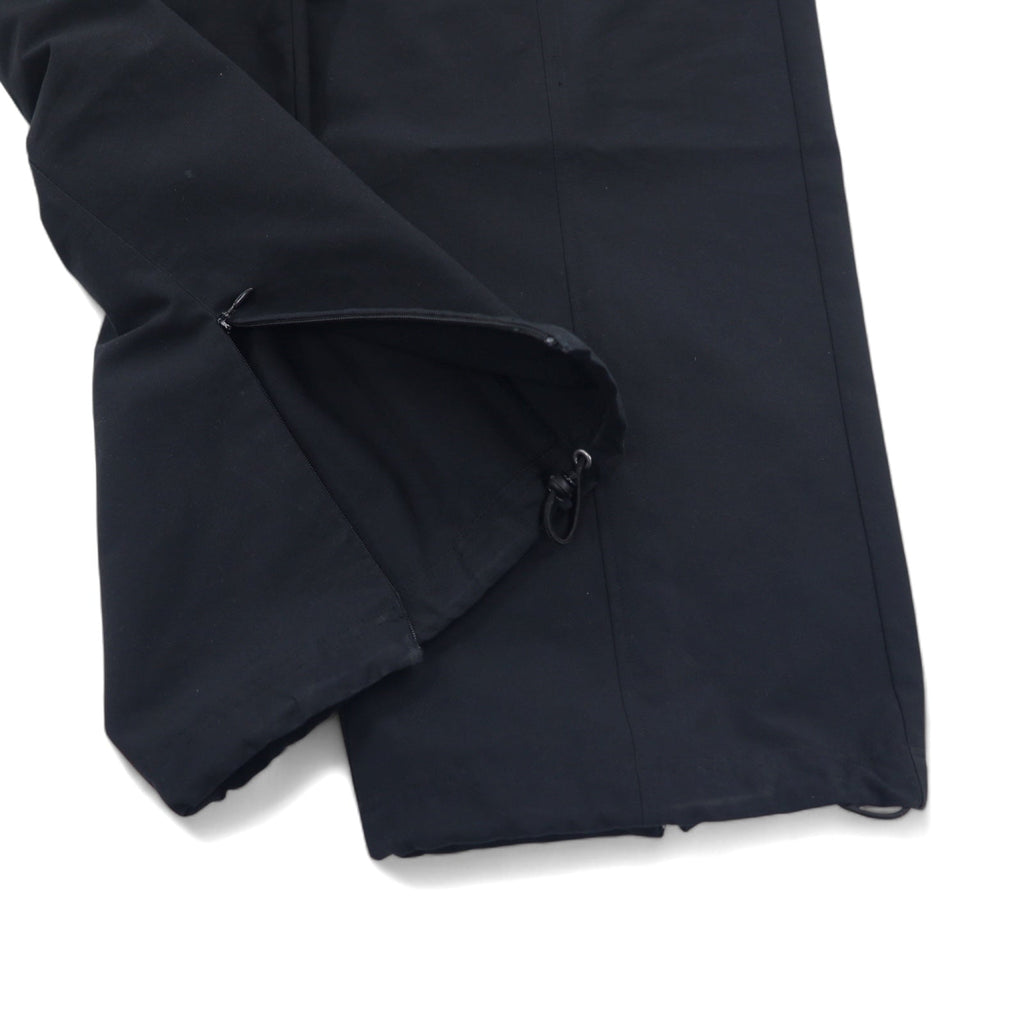 KIIT Pantalone Cargo Facile in Twill Ritorto L Nero Cupro Nylon STRONG TWIST TWILL EASY CARGO PANTS KII-P93-201