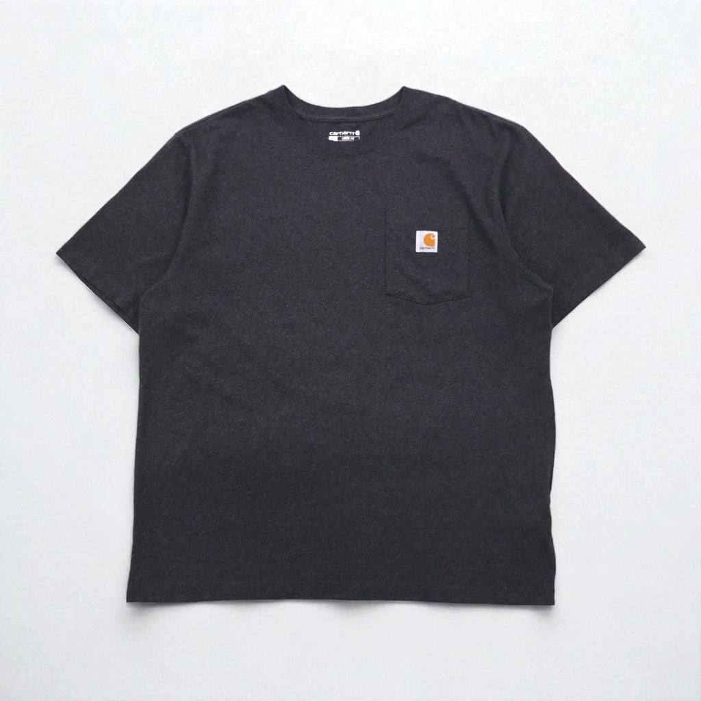 Carhartt T-shirt loose fit taschino K87 in cotone taglia L colore grigio