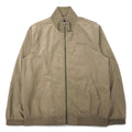 Calvin Klein Jeans Bomber in pelle scamosciata, XL, beige, poliestere, logo ricamato