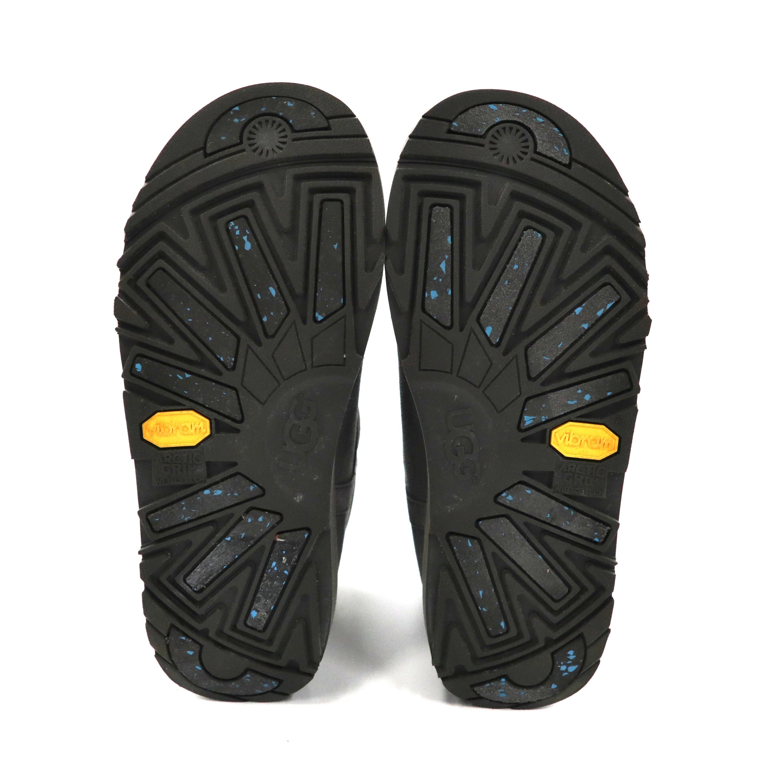 UGG ショート ムートンブーツ 22cm グレー 羊革 vibramソール 撥水加工 Classic Mini Waterproof 1019643